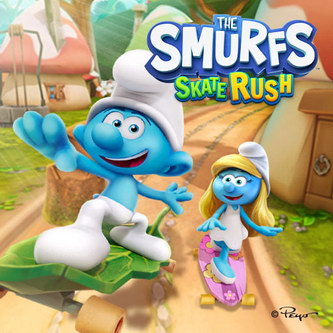 Smurf Skate Rush - Online Game